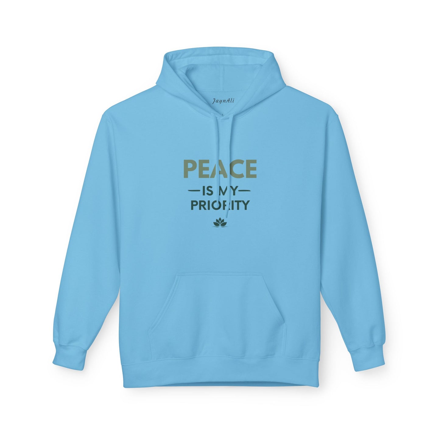 Peace Priority Hoodie - Unisex Fleece Sweatshirt