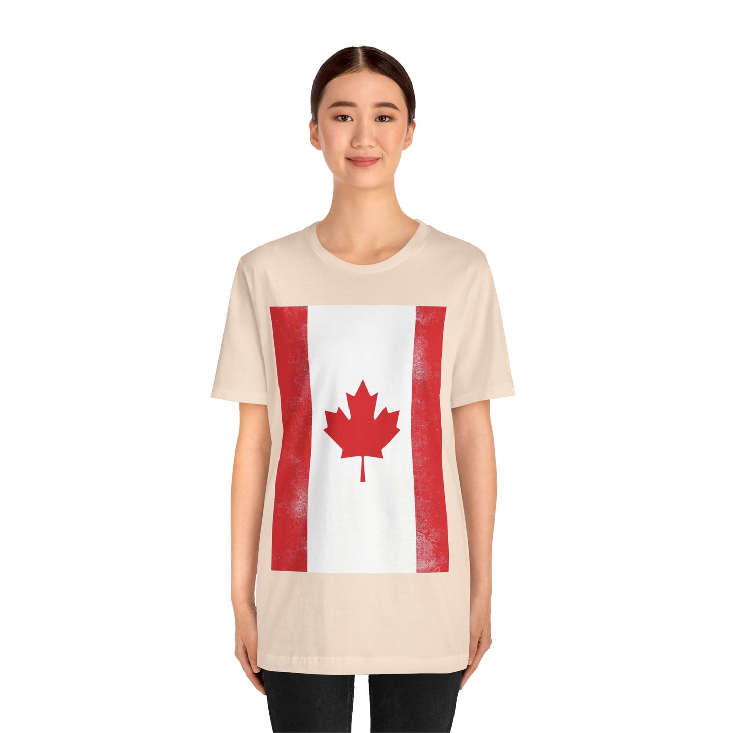 Canada Flag Unisex Jersey Short Sleeve Tee