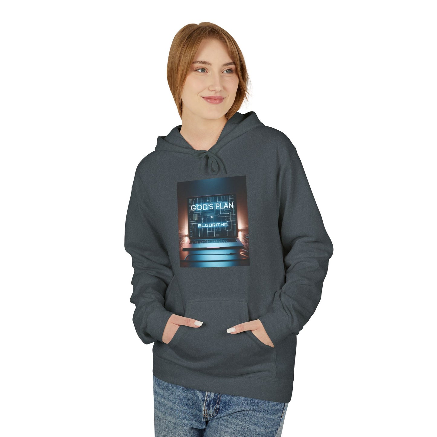 God’s Plan motivational midweight softstyle fleece unisex Hoodie