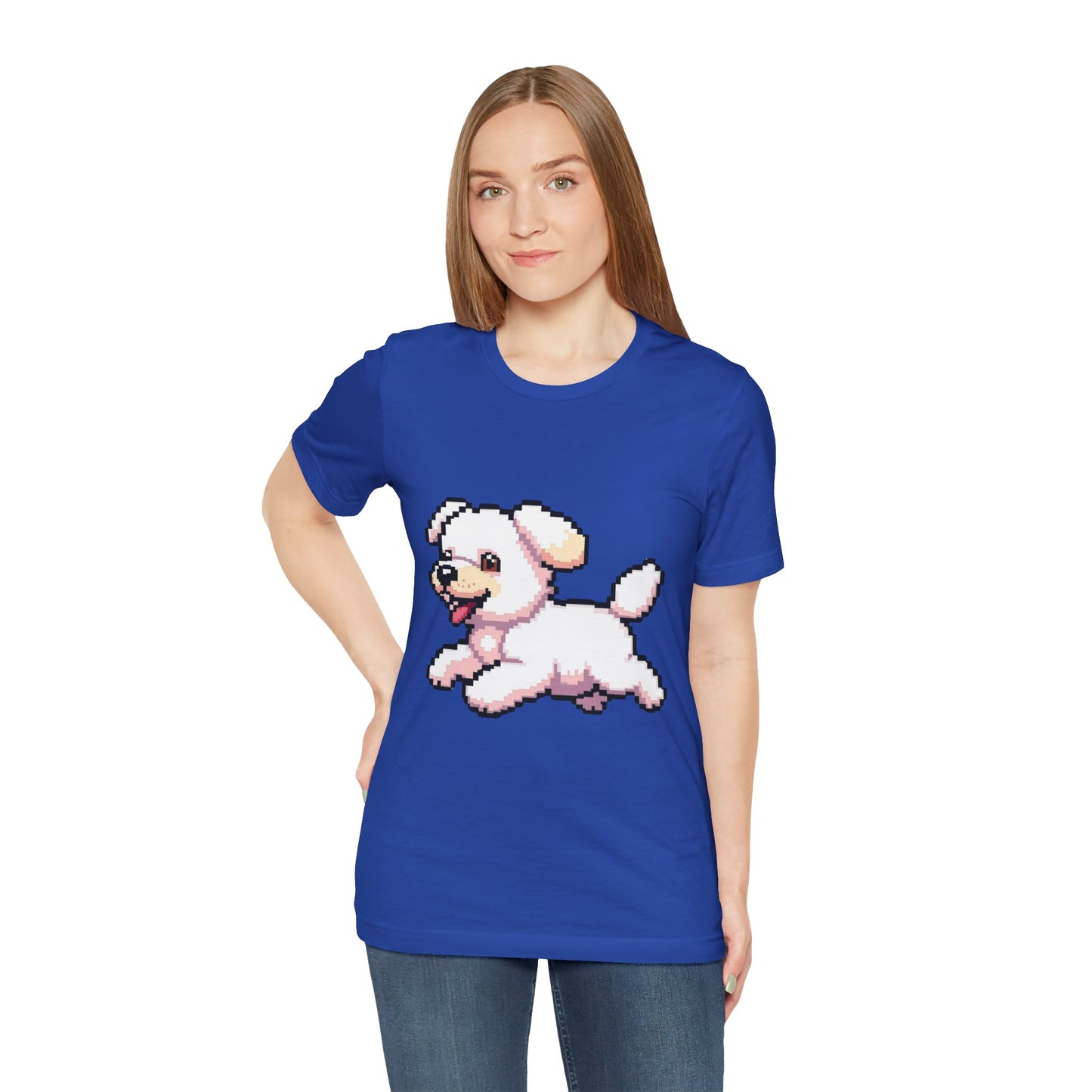 Cute Puppy Graphic Tee, Dog Lover T-Shirt, Gift for Pet Owners, Casual Everyday Wear, Perfect for Birthdays and Animal Lovers
