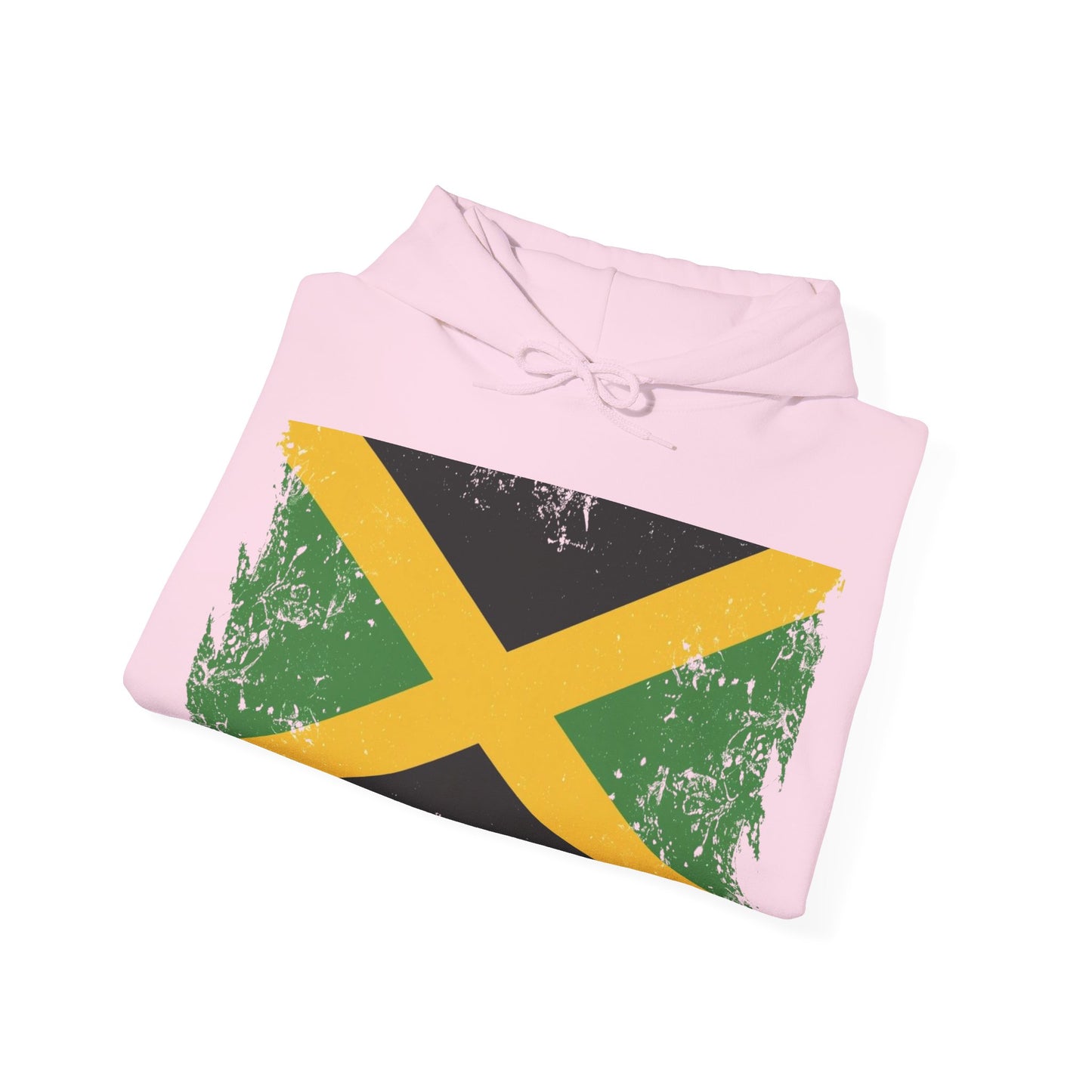 Jamaican Flag Hoodie, Unisex Heavy Blend Hooded Sweatshirt, Cool Casual Wear, Perfect for Festivals, Celebration Apparel, Gift for him/her