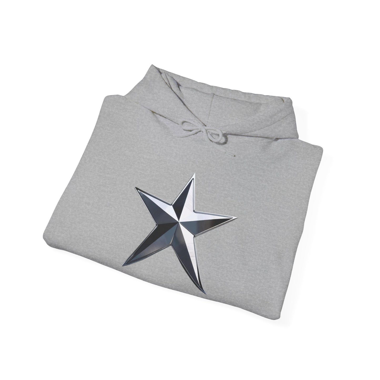 Stylish Star Hoodie | Unisex Heavy Blend Sweatshirt, Everyday Comfort, Casual Outfit, Gift for Her, Him, Birthdays