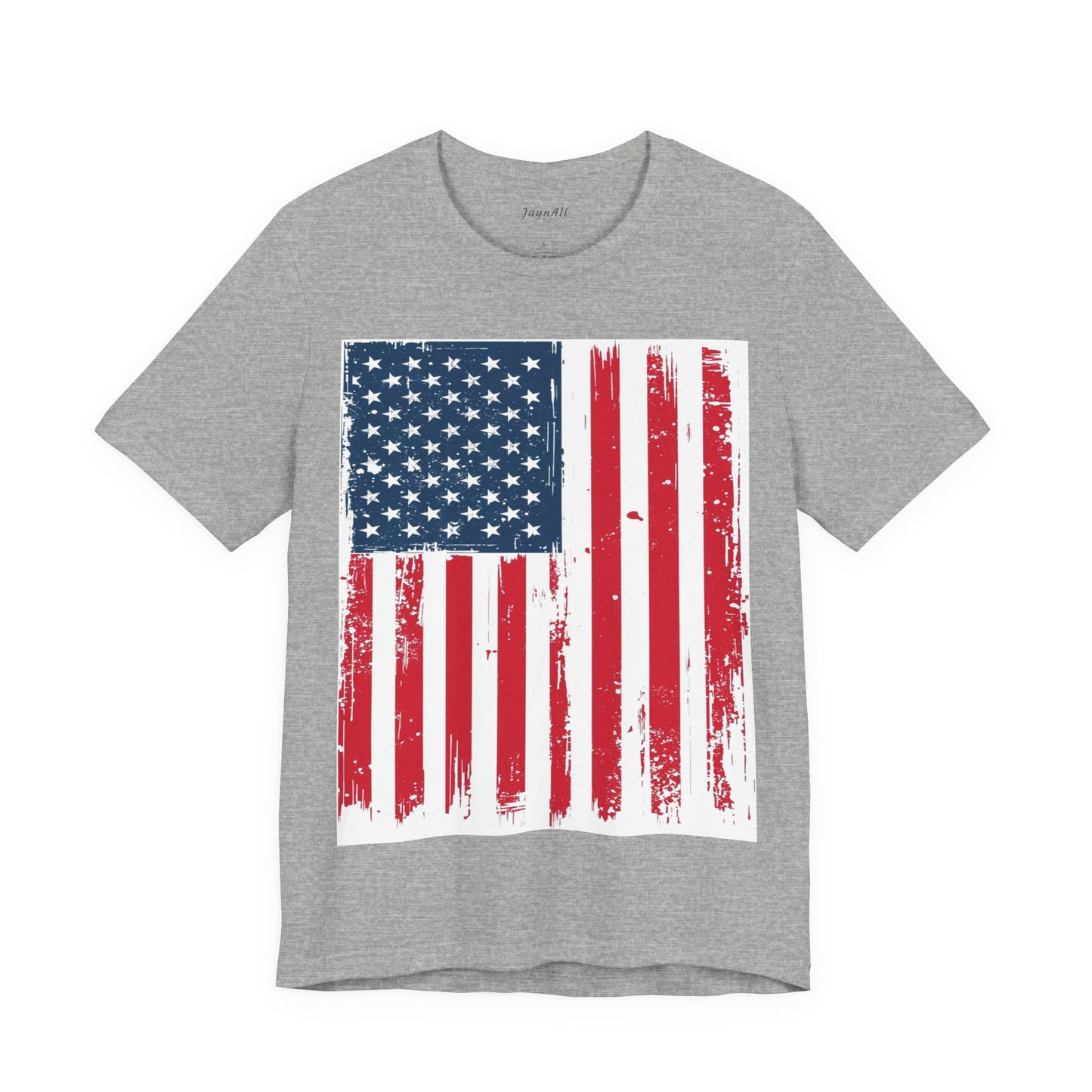 Camiseta Unisex Patriótica - Camisa de Bandera Americana Estilo Grunge, Ropa del Día de la Independencia, Celebración del 4 de Julio, Ropa Casual de Verano, Regalo para [...]