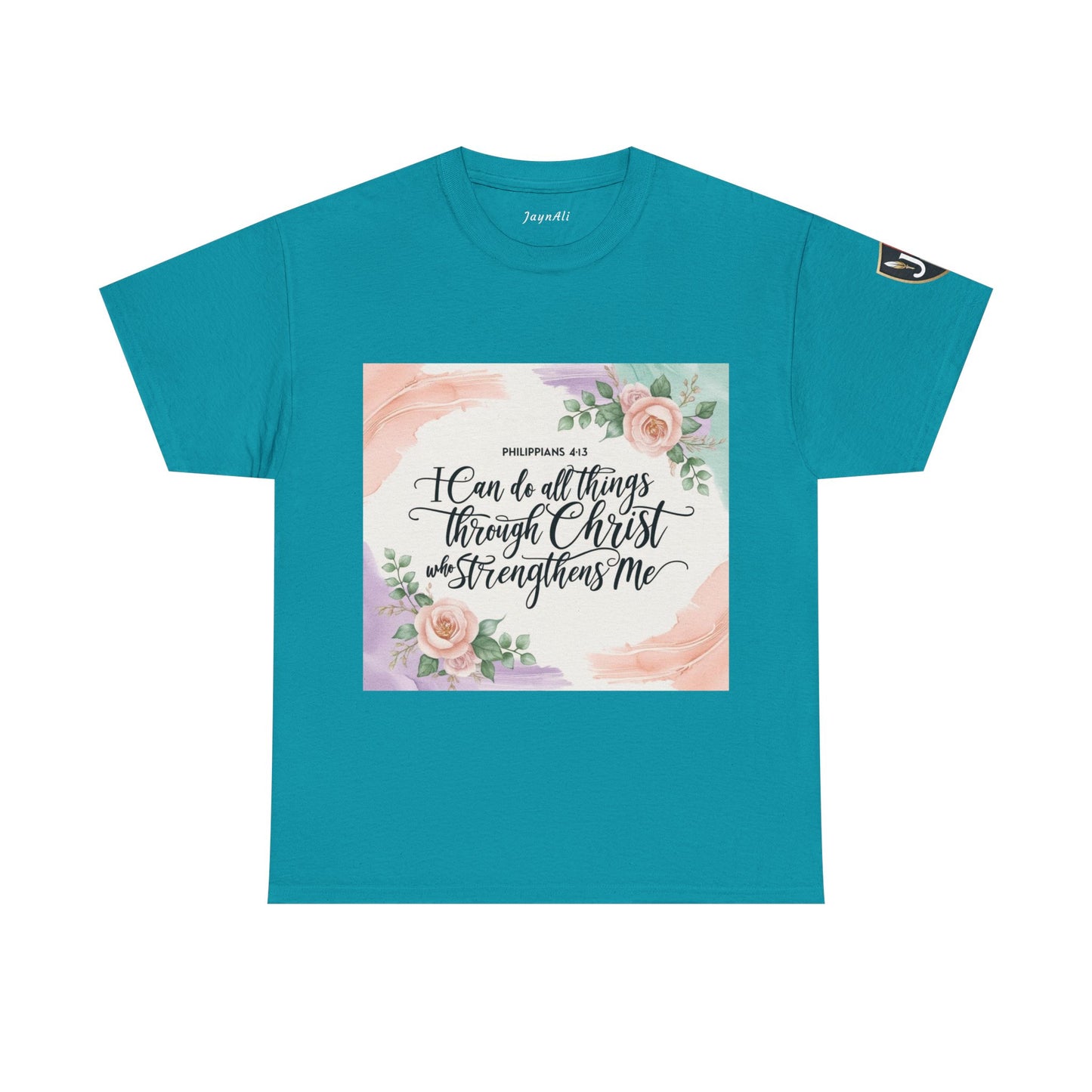 Floral Inspirational Tee