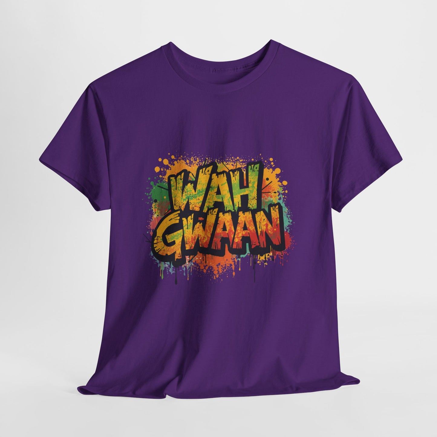 Wah Gwaan Graphic T-Shirt — Casual Jamaican Phrase Tee