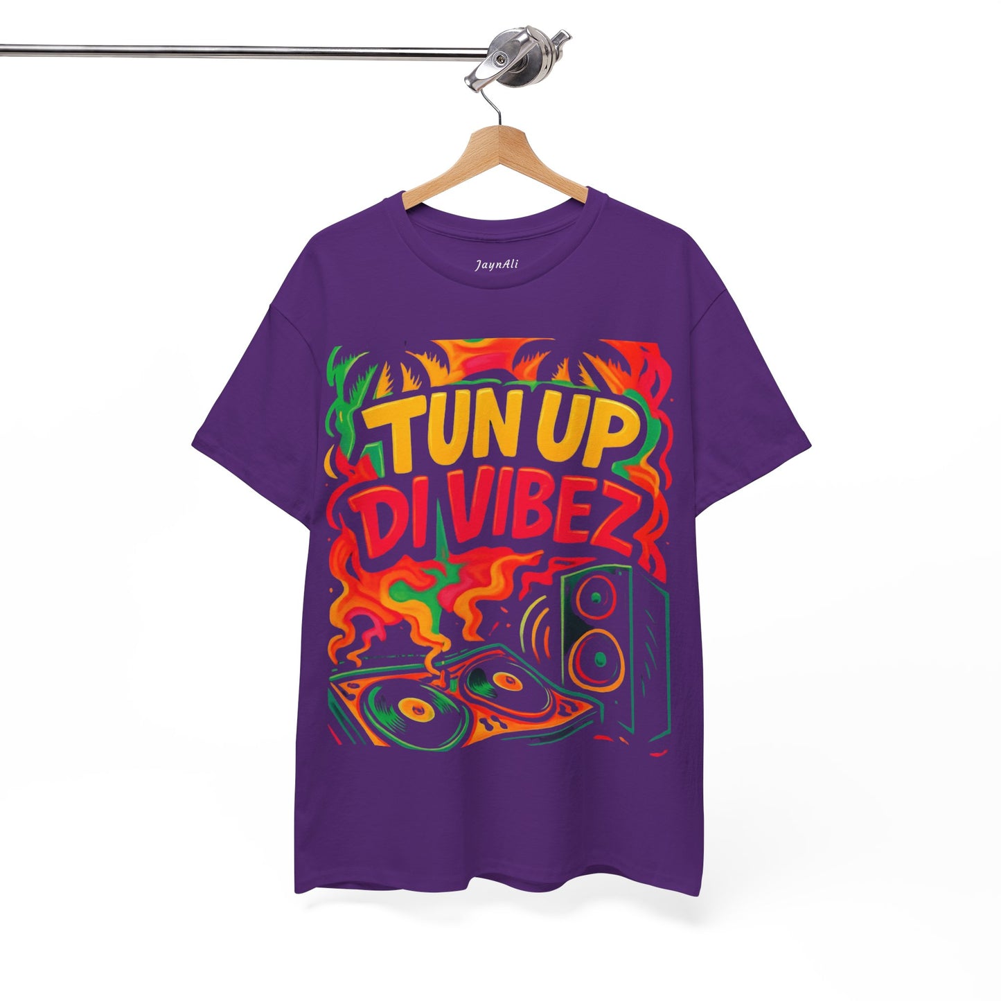 Tun Up Di Vibes T-Shirt — Caribbean Party Reggae Festival Tee
