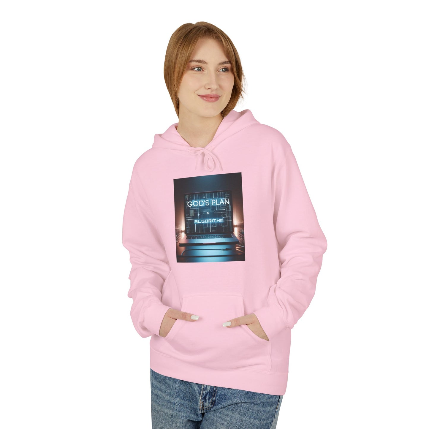 God’s Plan motivational midweight softstyle fleece unisex Hoodie