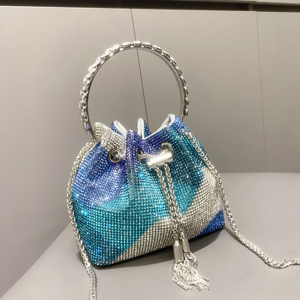 Luxury Shiny Diamond Handbag for Women | Elegant European & American Evening Purse