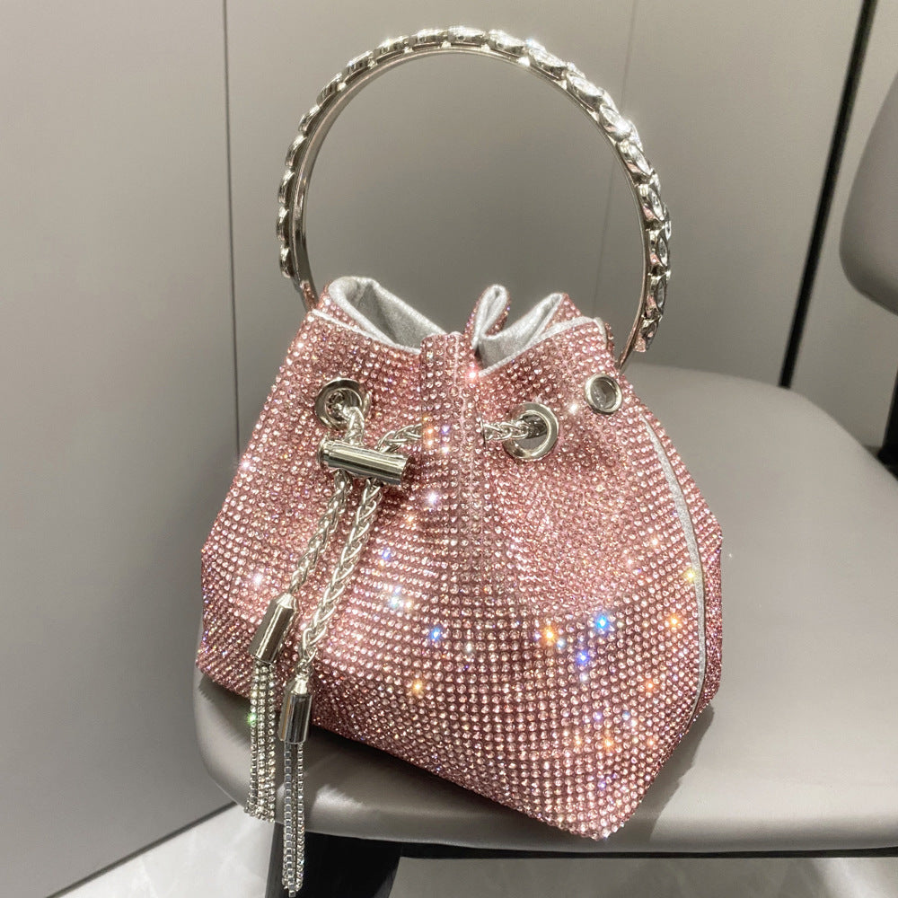 Luxury Shiny Diamond Handbag for Women | Elegant European & American Evening Purse