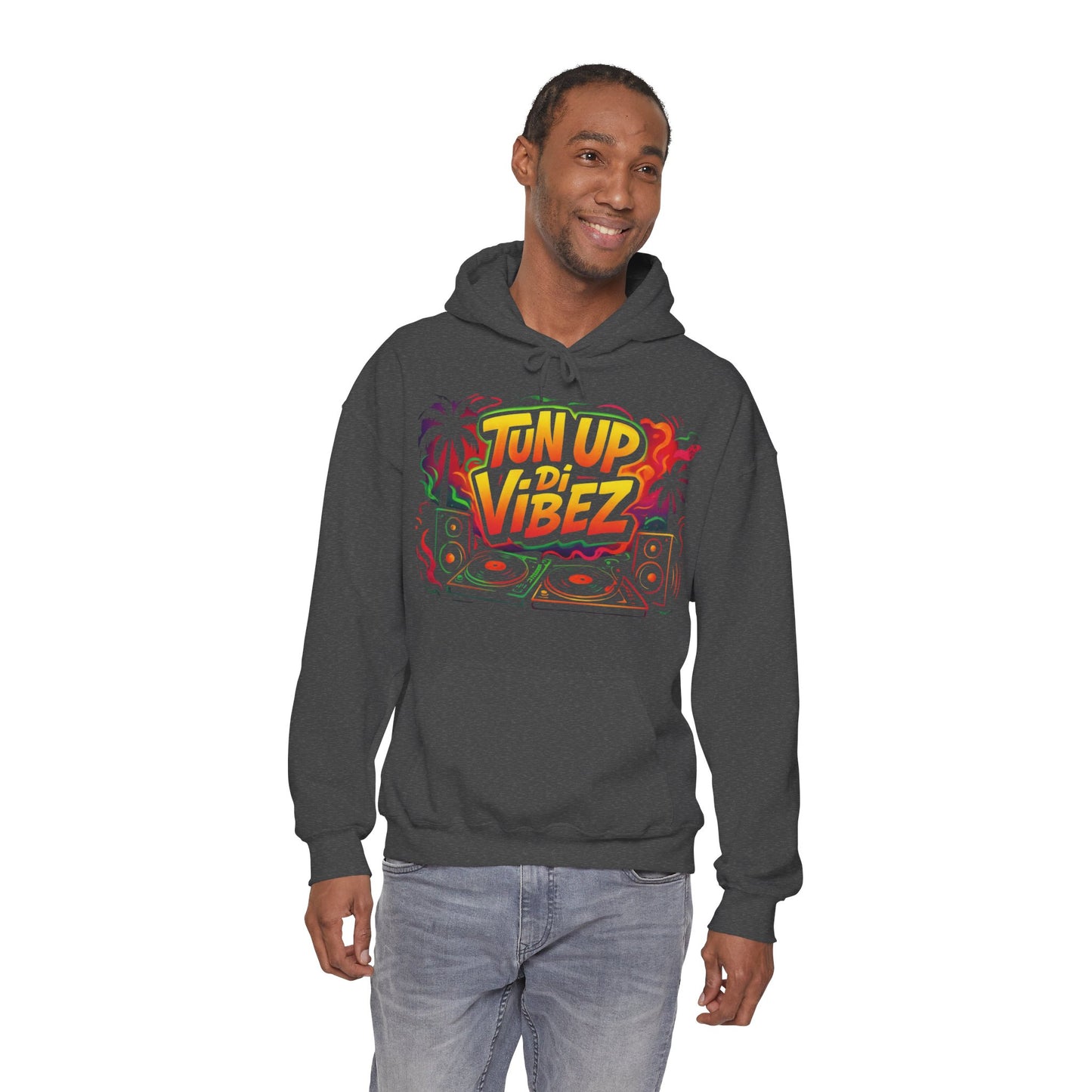 Sudadera con capucha "Tun Up Di Vibez"
