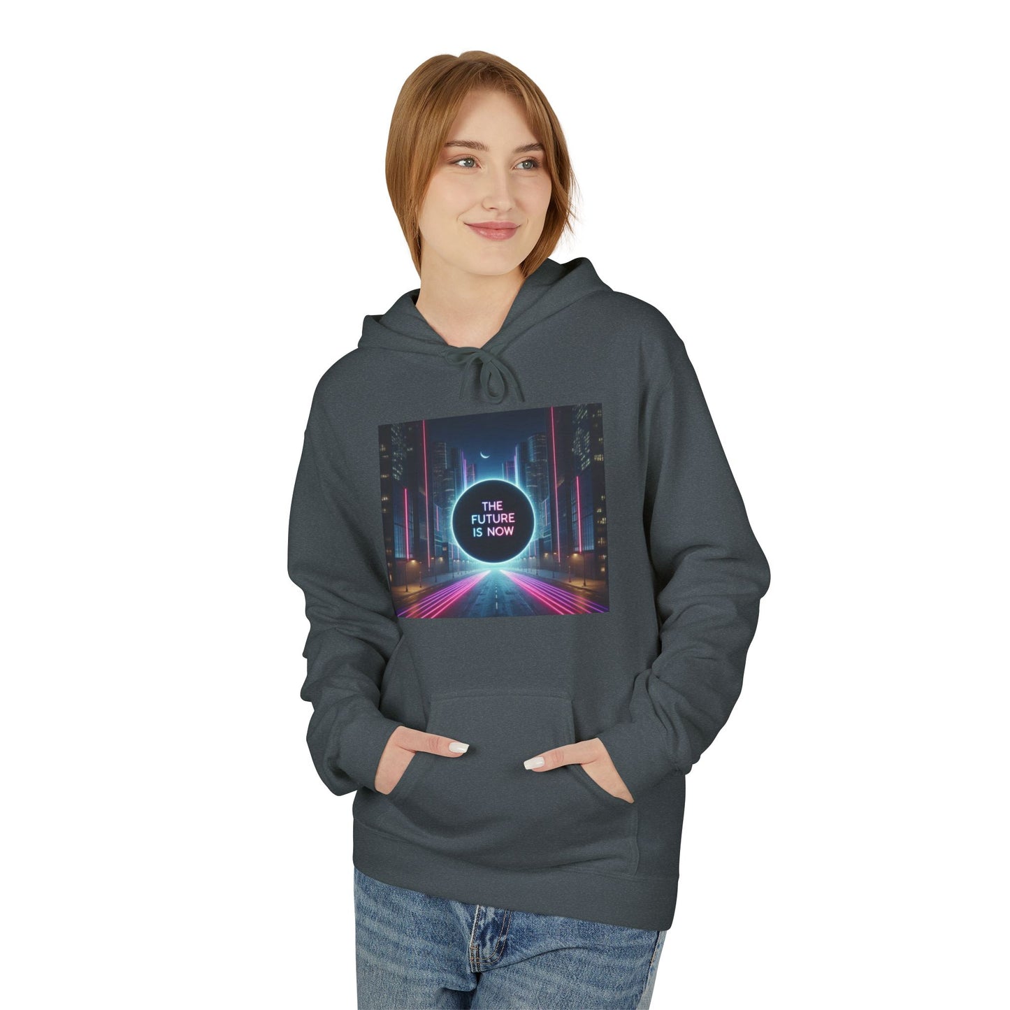 The Future Is Now Unisex Softstyle Hoodie
