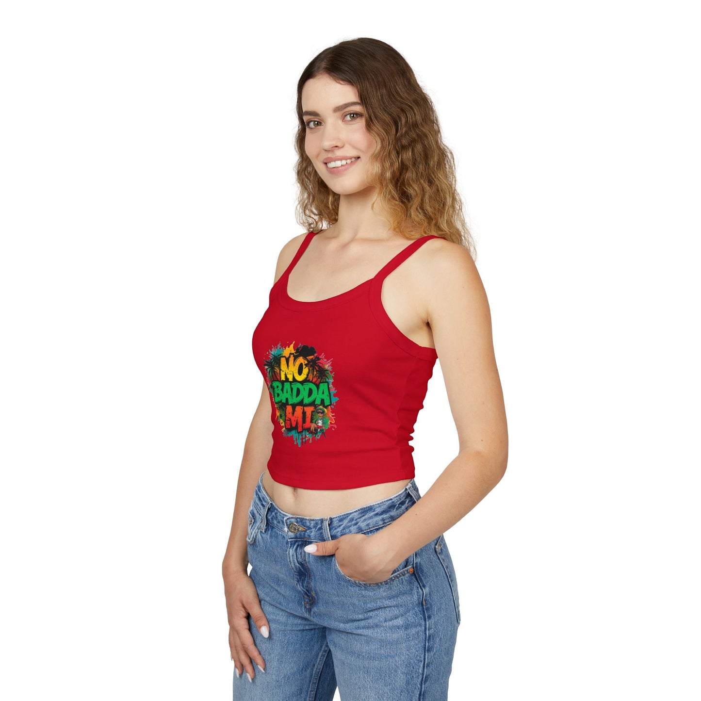 No Badda Mi Women's Tank Top — Spaghetti Strap Casual Summer Tee