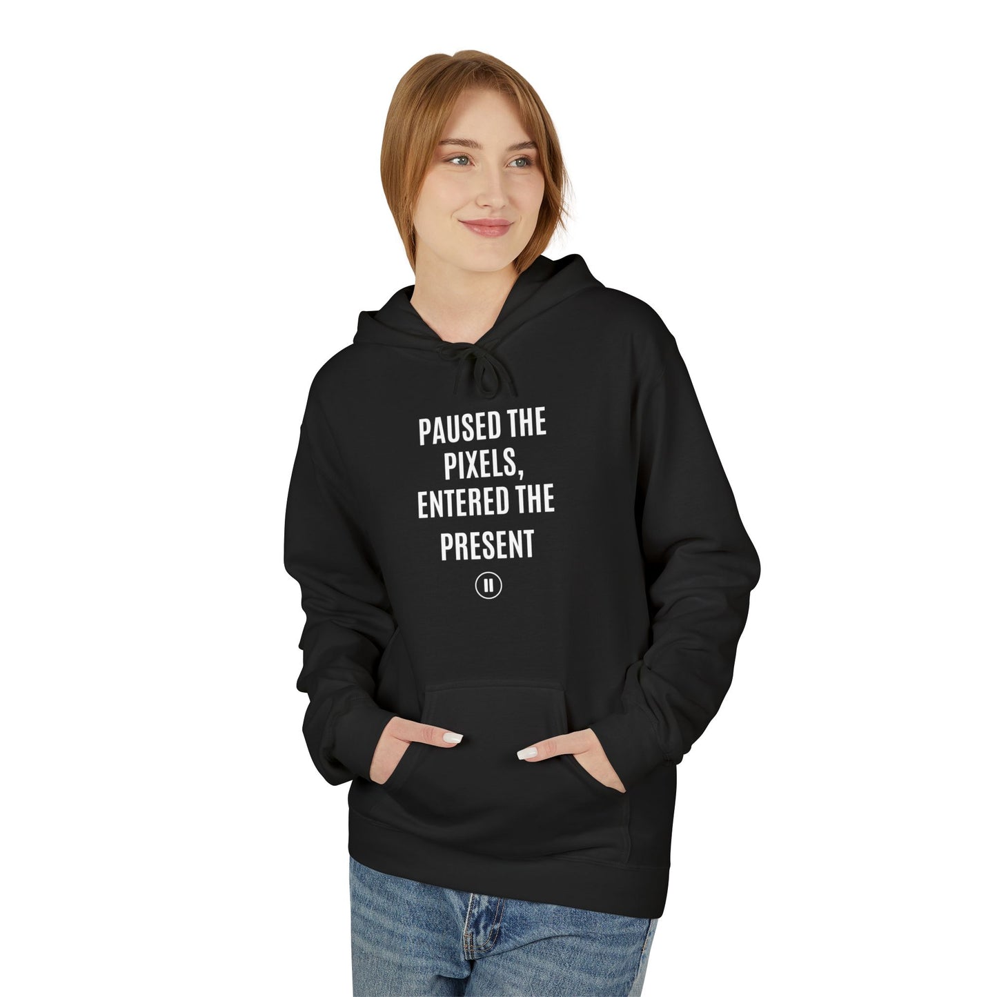 Hoodie - Paused the Pixels - Gift for Tech Lovers