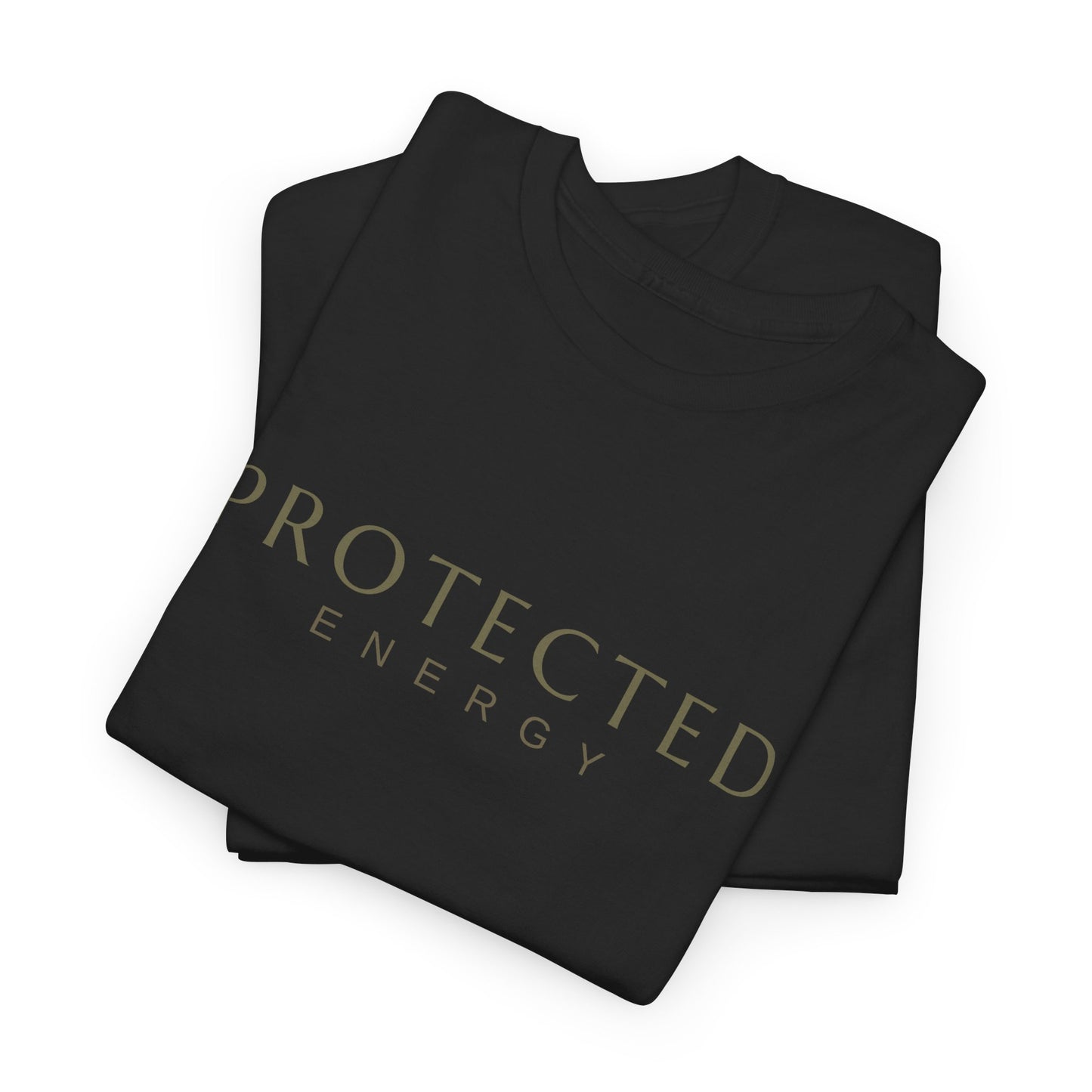 Protected Energy T‑Shirt — Minimalist Spiritual Tee
