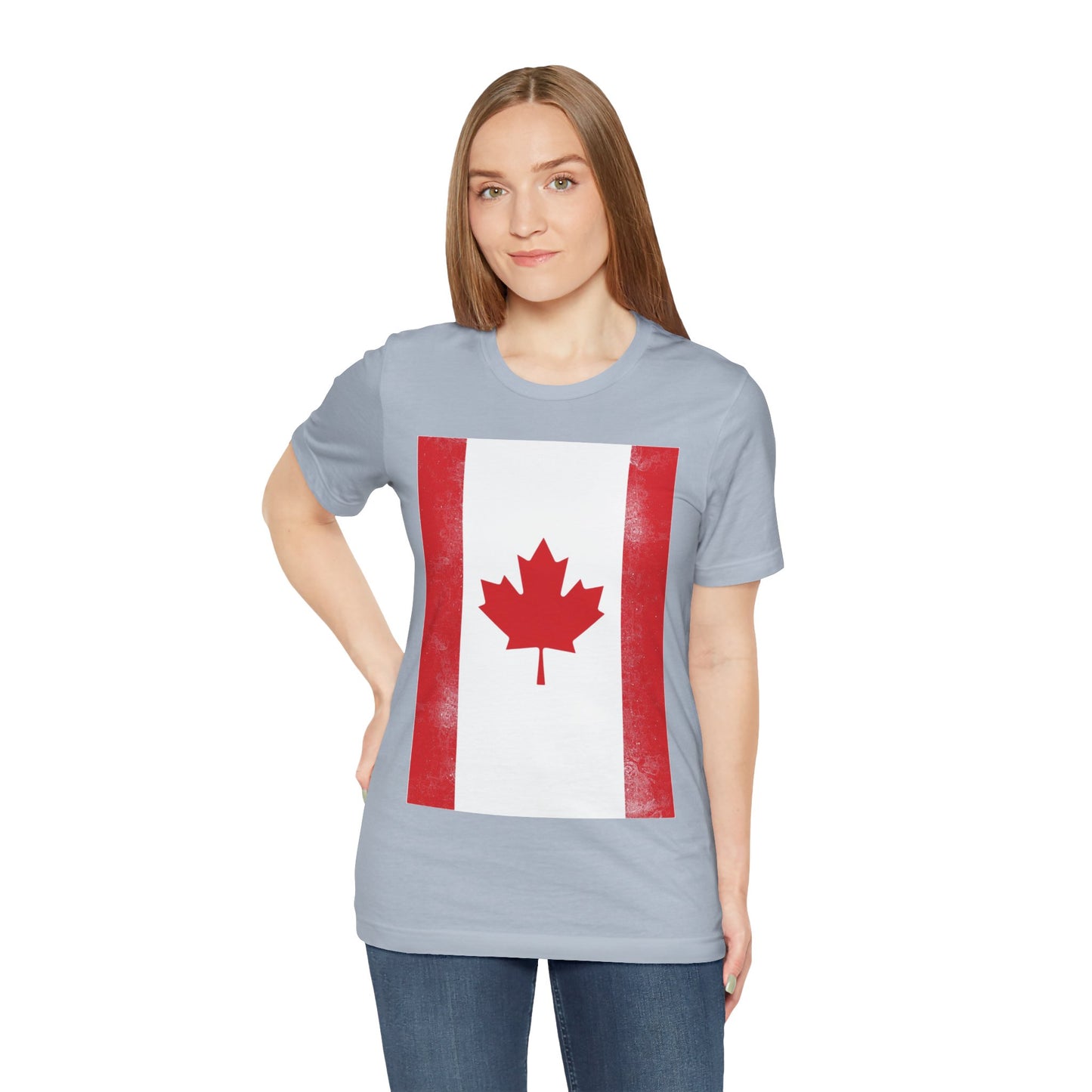 Canada Flag Unisex Jersey Short Sleeve Tee