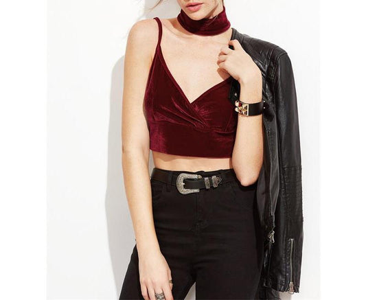 Sexy Summer Crop Tube Top – Women’s Camis Fitness Tank