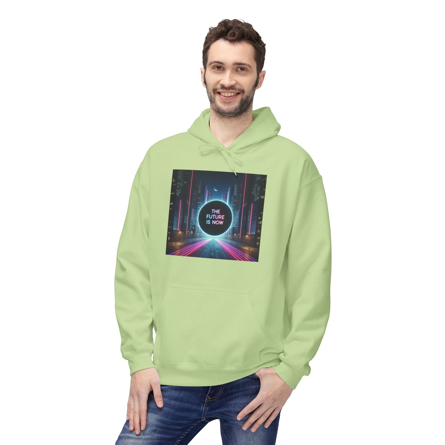 The Future Is Now Unisex Softstyle Hoodie