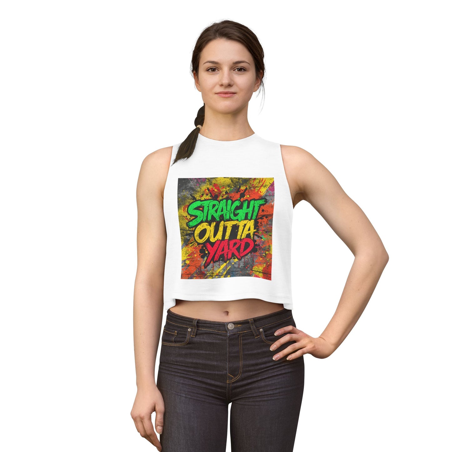 Straight Outta Yard Crop Top