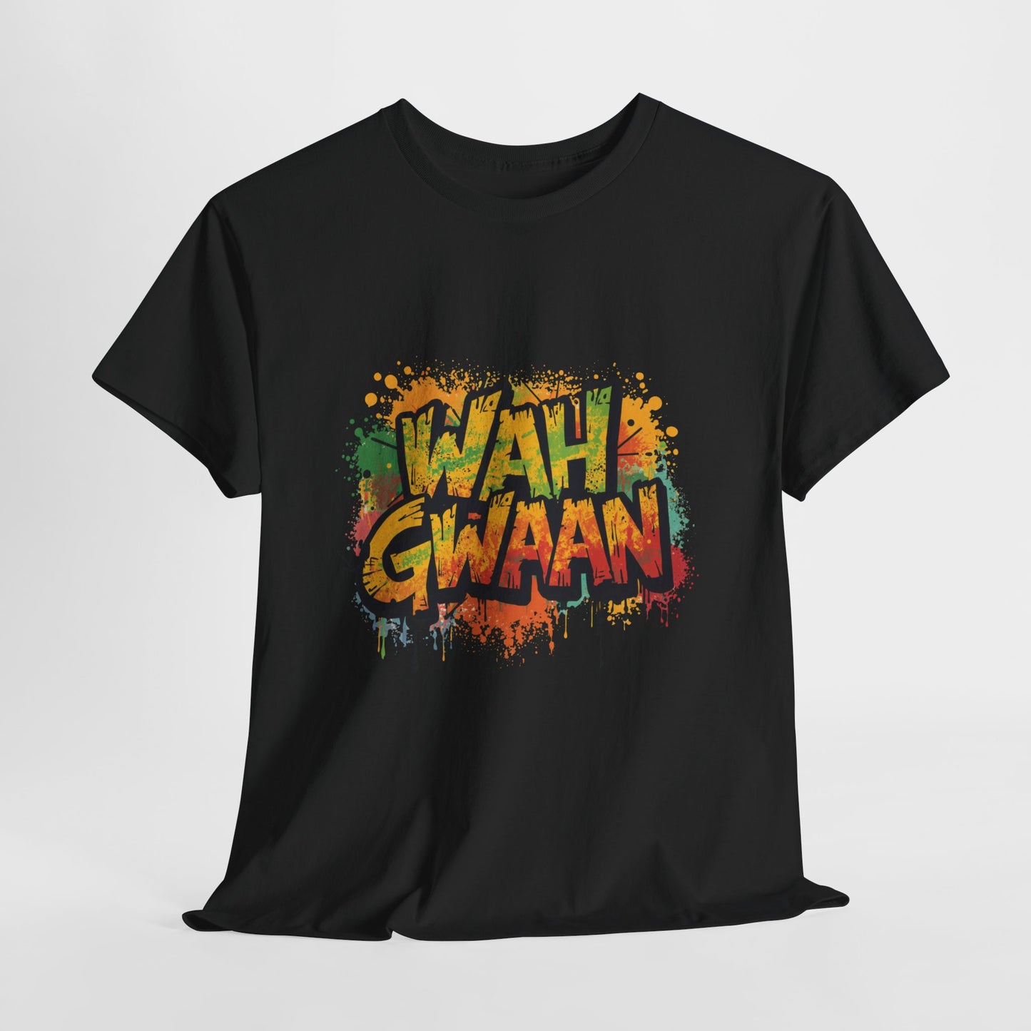 Wah Gwaan Graphic T-Shirt — Casual Jamaican Phrase Tee