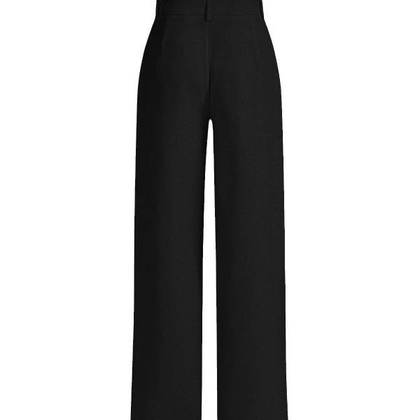 Women's High Waist Wide Leg Pants – Effortless Drape Fit