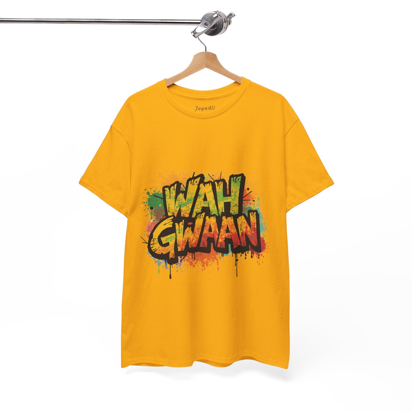 Wah Gwaan Graphic T-Shirt — Casual Jamaican Phrase Tee