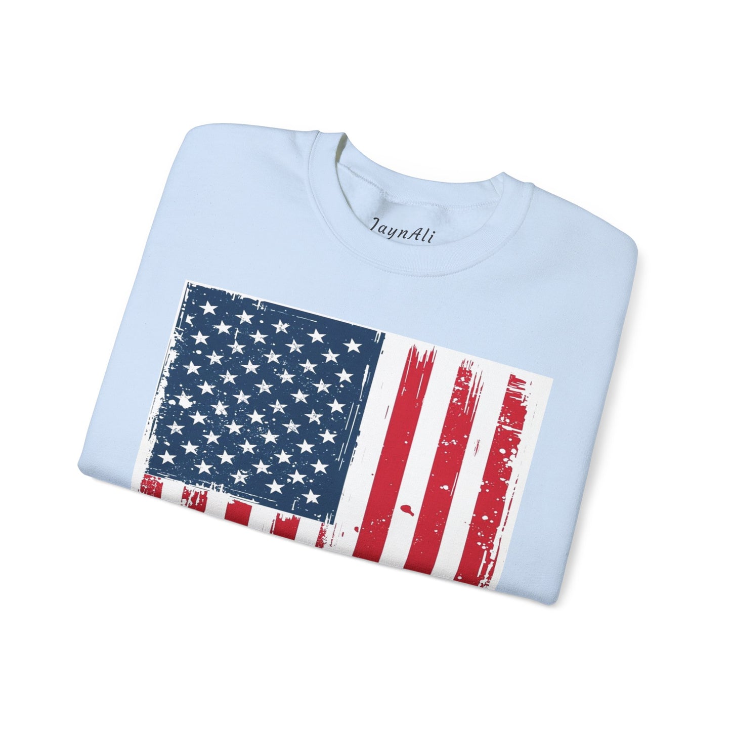 USA Flag Unisex Heavy Blend™ Crewneck Sweatshirt