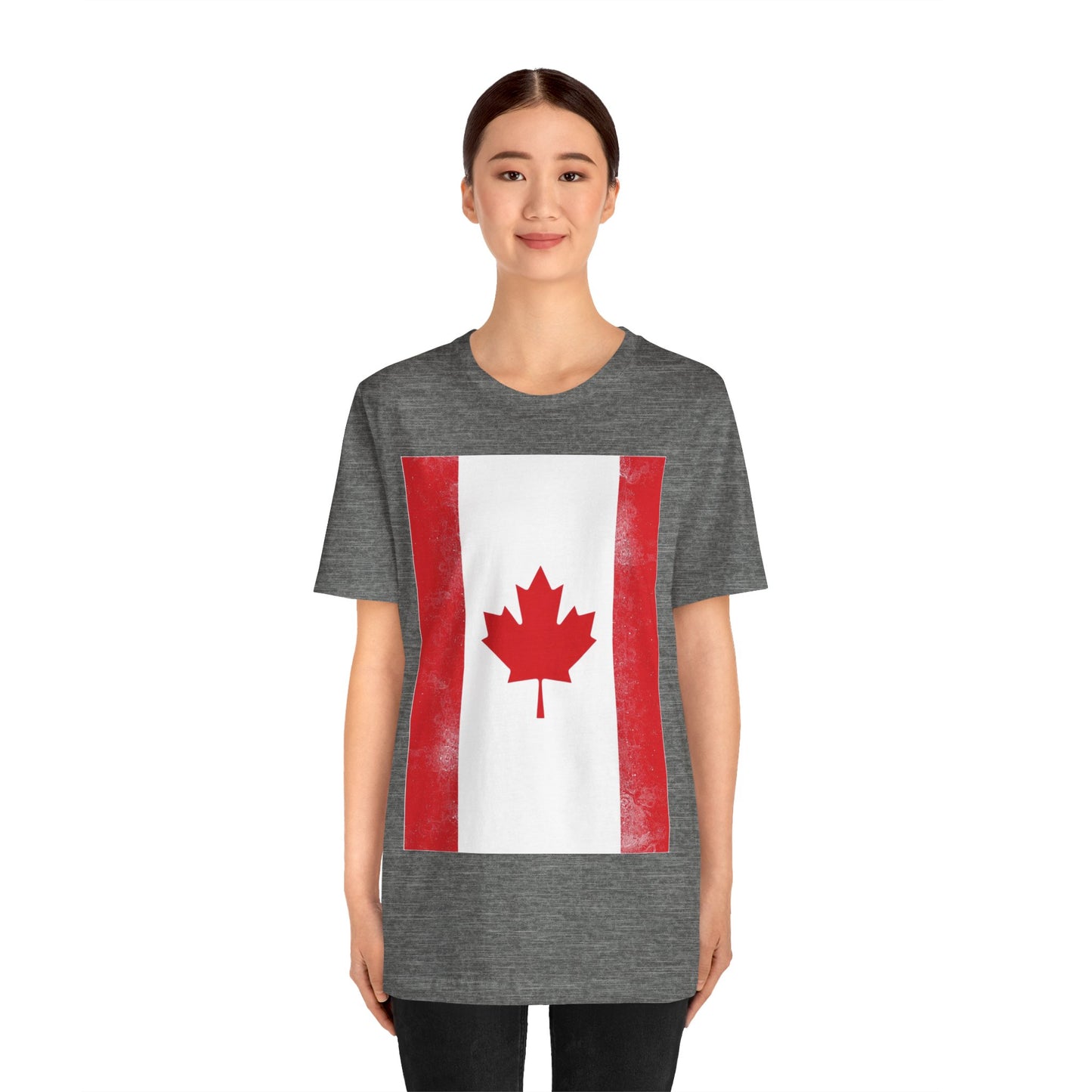 Canada Flag Unisex Jersey Short Sleeve Tee