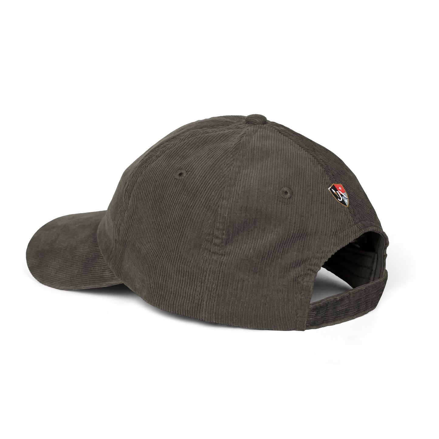 Peace, Love & Prosperity Embroidered Corduroy Cap