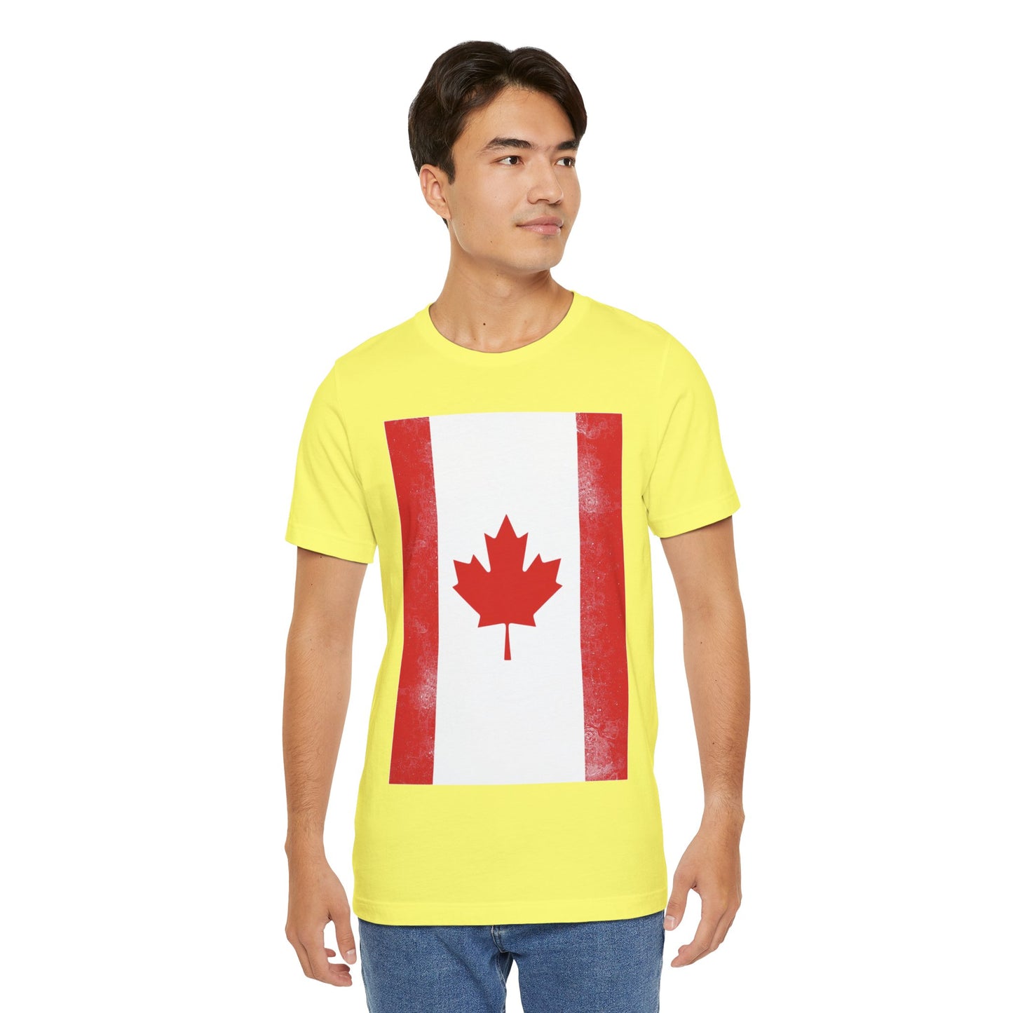 Canada Flag Unisex Jersey Short Sleeve Tee