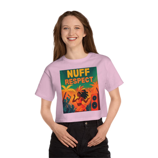 Nuff Respect Cropped T-Shirt — Champion Women's Heritage