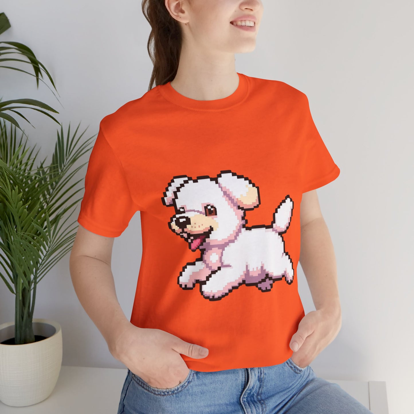 Cute Puppy Graphic Tee, Dog Lover T-Shirt, Gift for Pet Owners, Casual Everyday Wear, Perfect for Birthdays and Animal Lovers