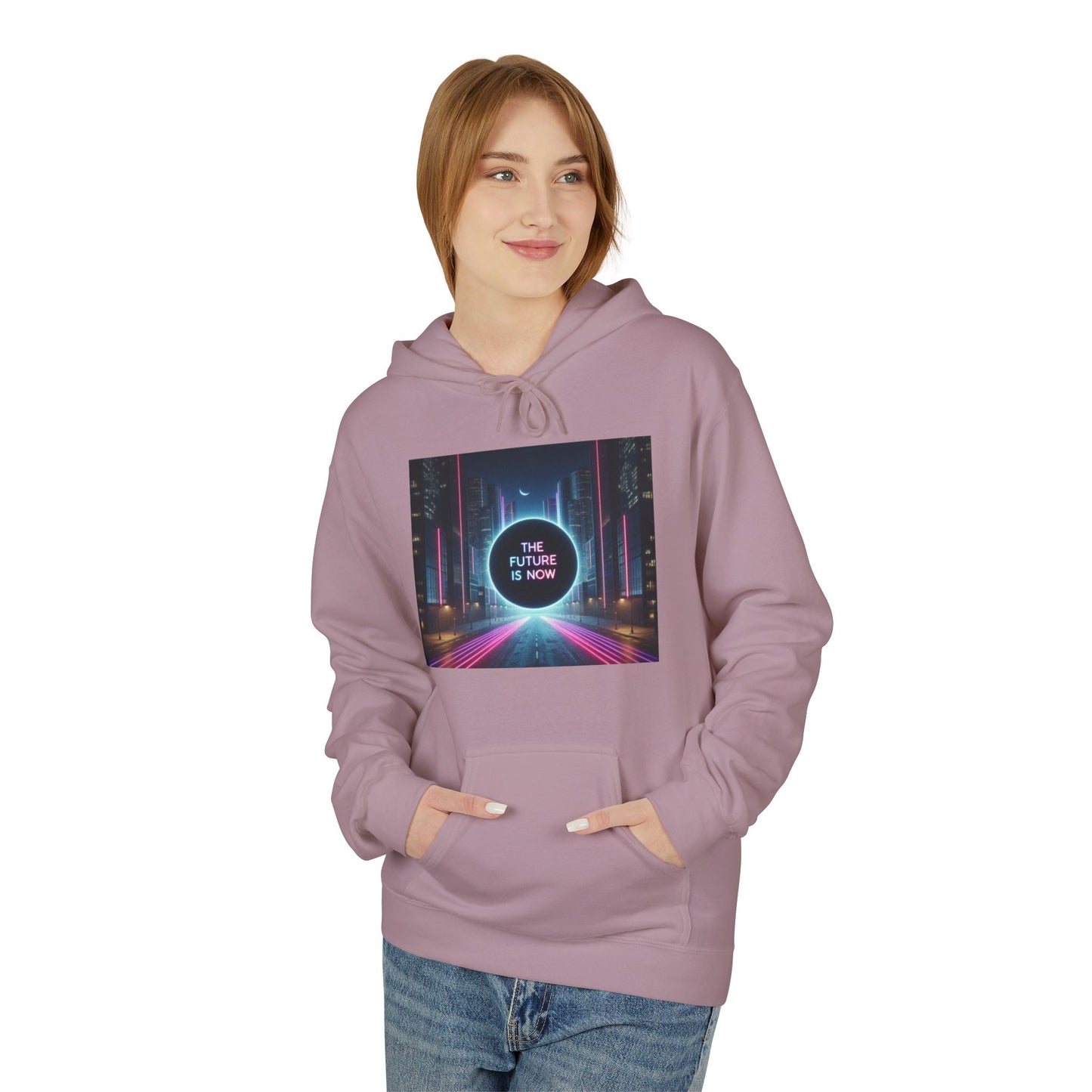 The Future Is Now Unisex Softstyle Hoodie