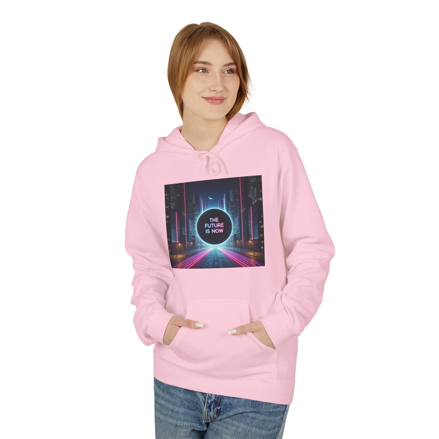 The Future Is Now Unisex Softstyle Hoodie