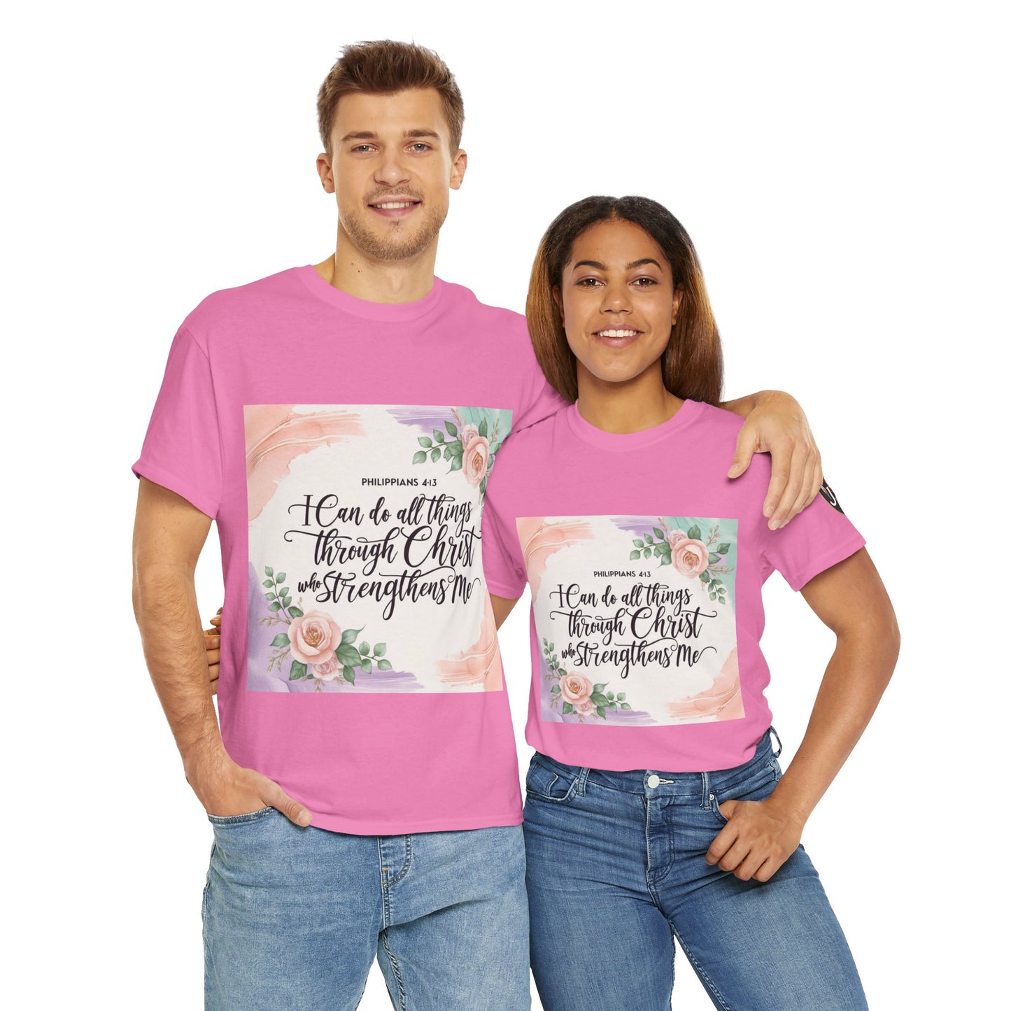 Floral Inspirational Tee