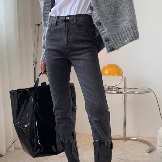 Women's Fashion Straight Ankle-Length Pants
