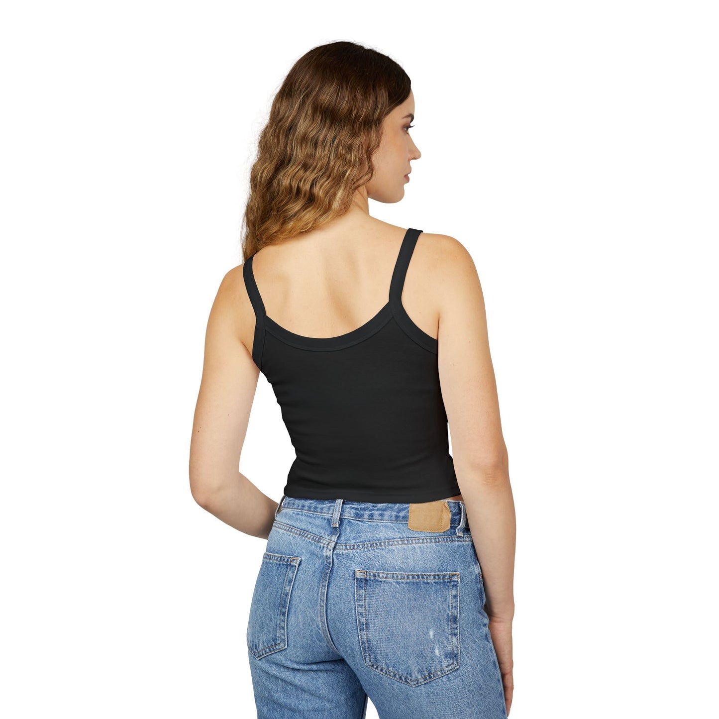 Peace Is My Priority Tank Top — Women's Spaghetti-Strap Crop