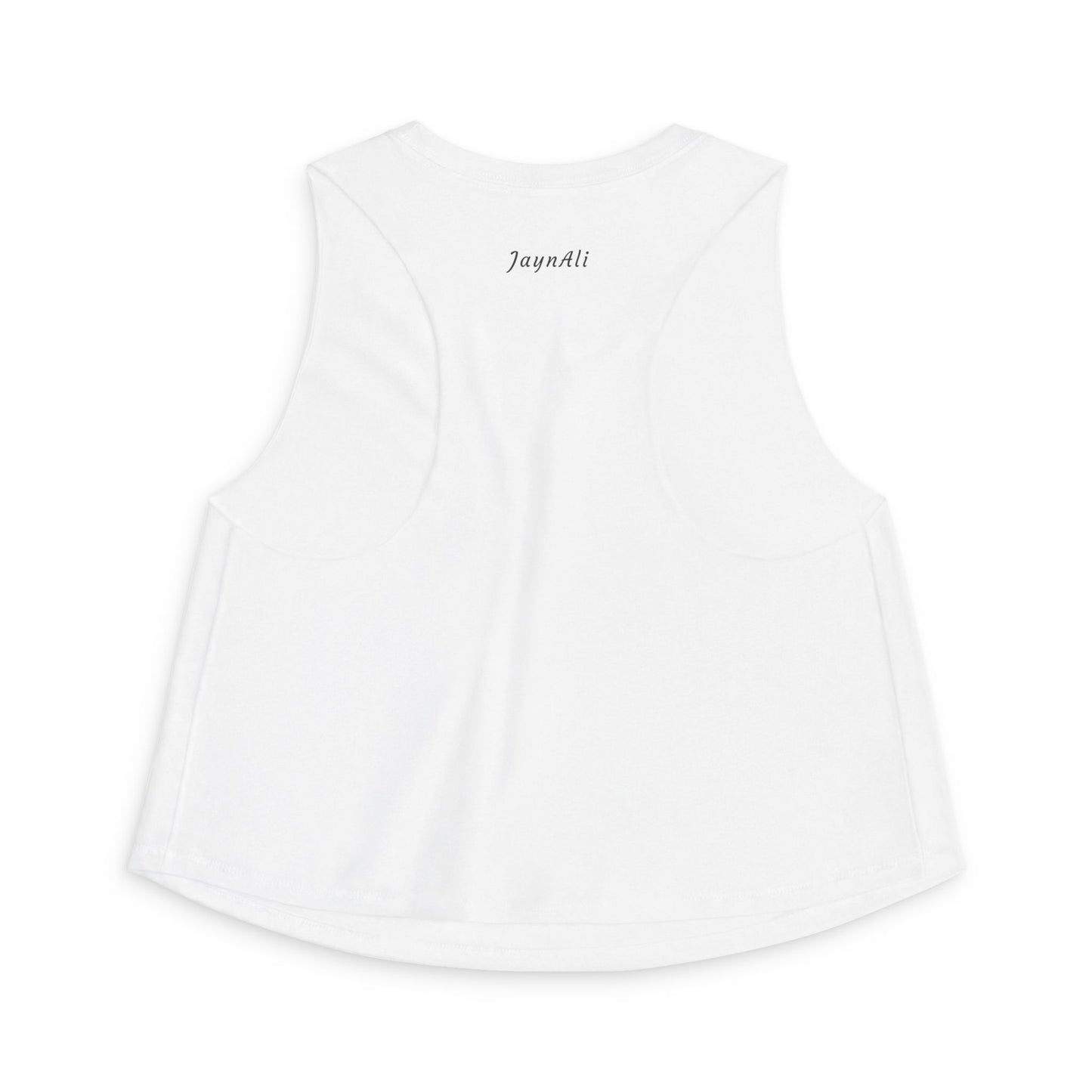 Peace Is My Priority Crop Top — Women's Relaxed Yoga Tank