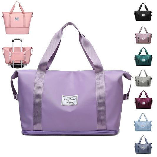 Large Capacity Travel & Gym Bag | Multi-Purpose Fitness, Yoga & Outdoor Shoulder Duffel