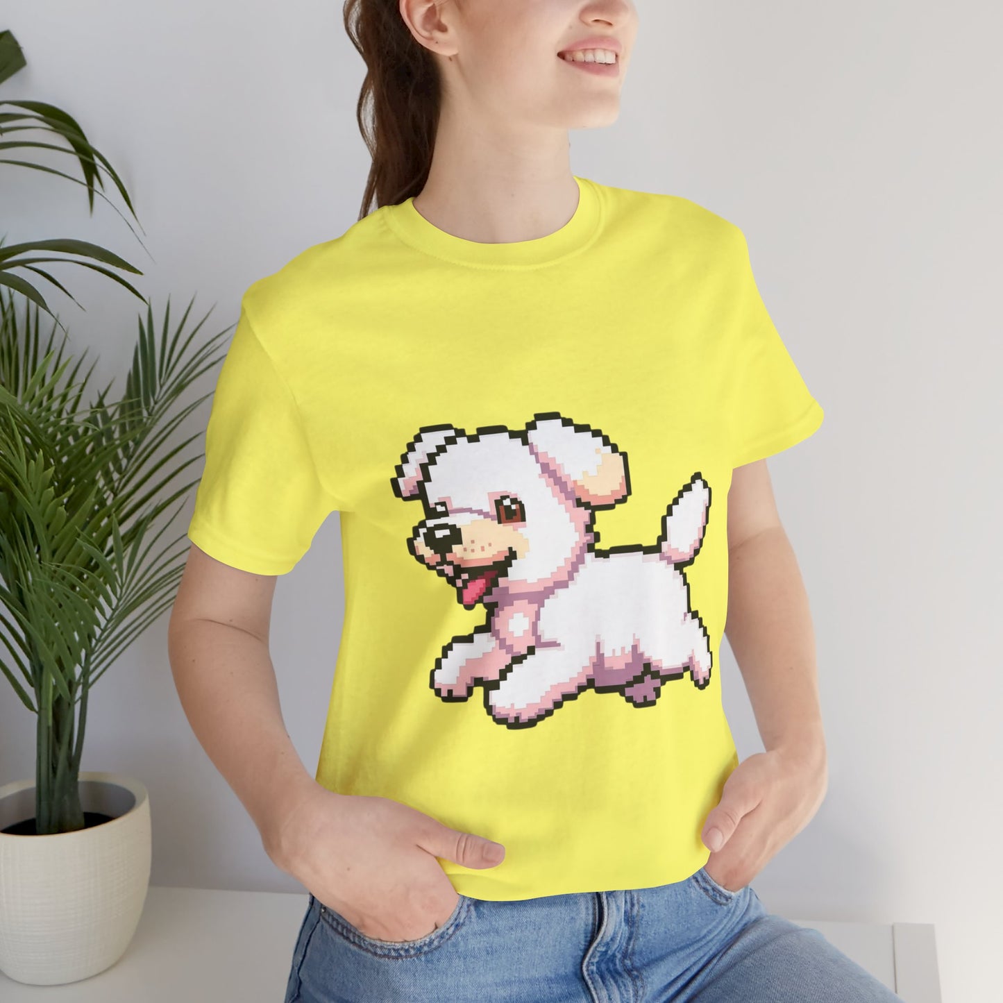 Cute Puppy Graphic Tee, Dog Lover T-Shirt, Gift for Pet Owners, Casual Everyday Wear, Perfect for Birthdays and Animal Lovers