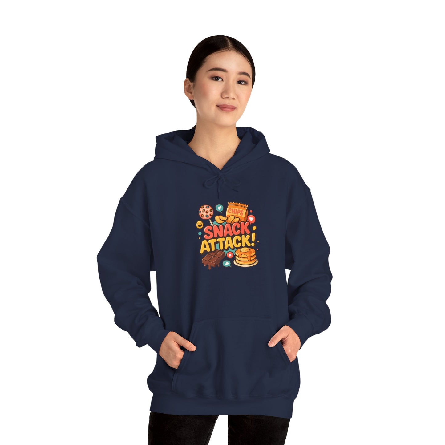 Snack Attack Unisex Heavy Blend Hoodie