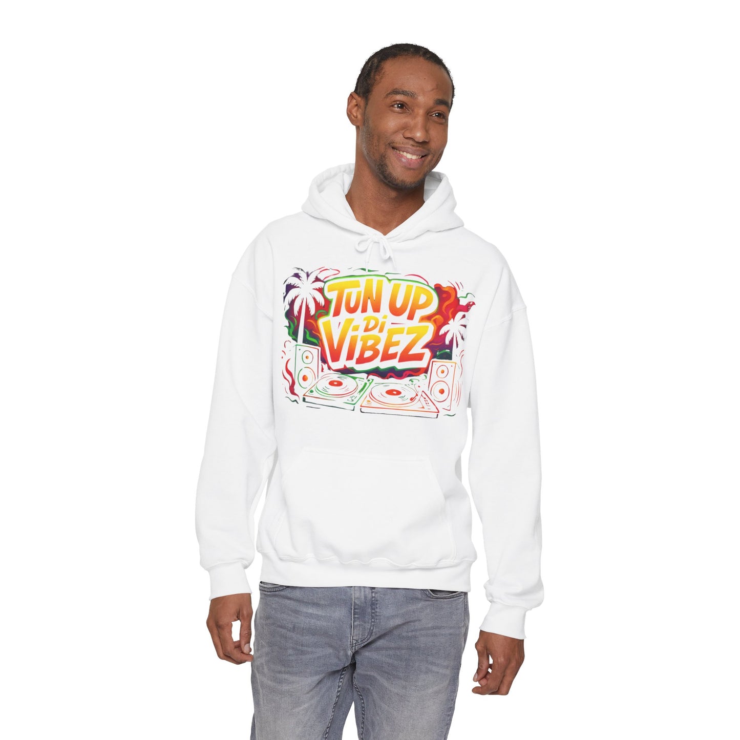 Sudadera con capucha "Tun Up Di Vibez"