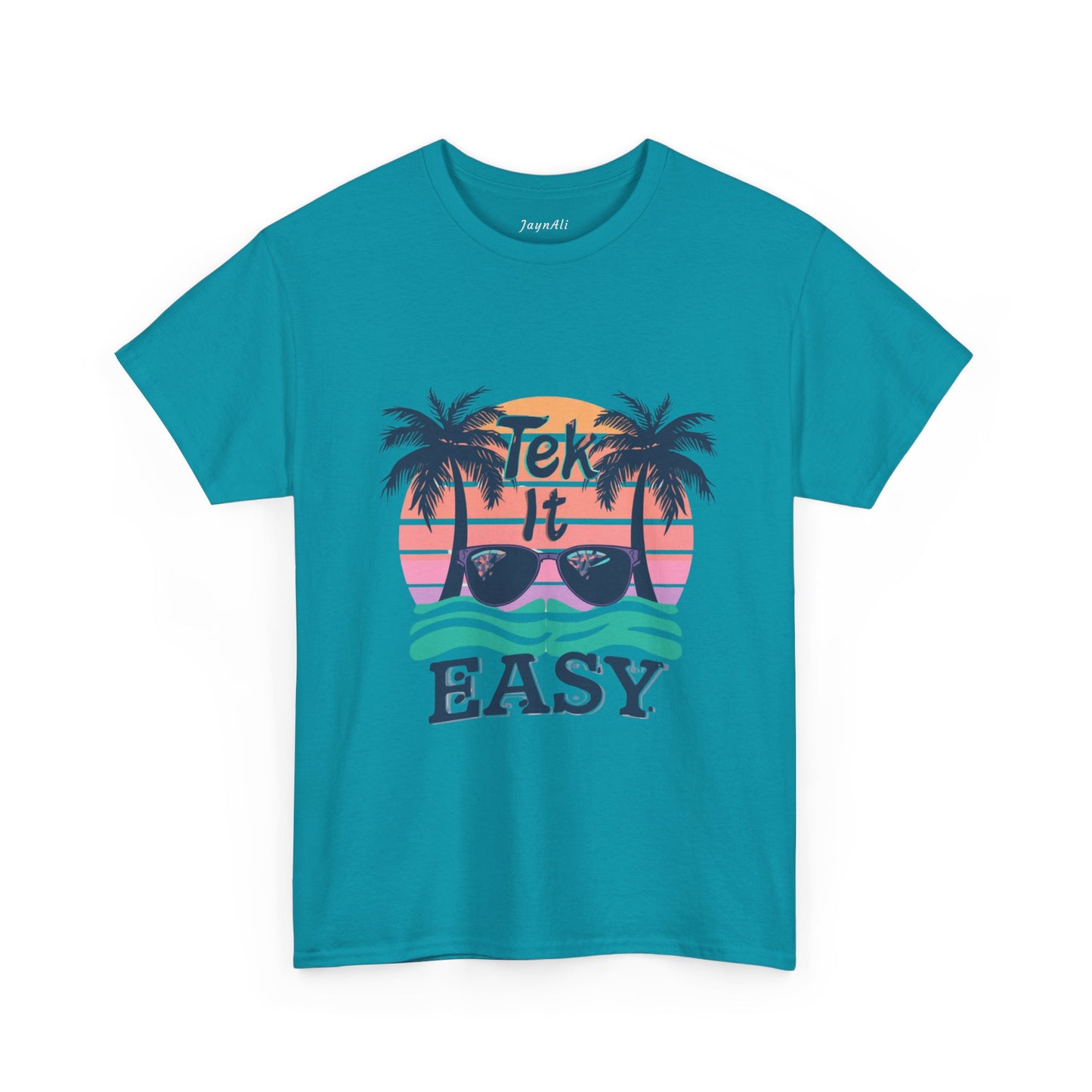 Tek It Easy T-Shirt — Funny Relaxed Vibe Tee