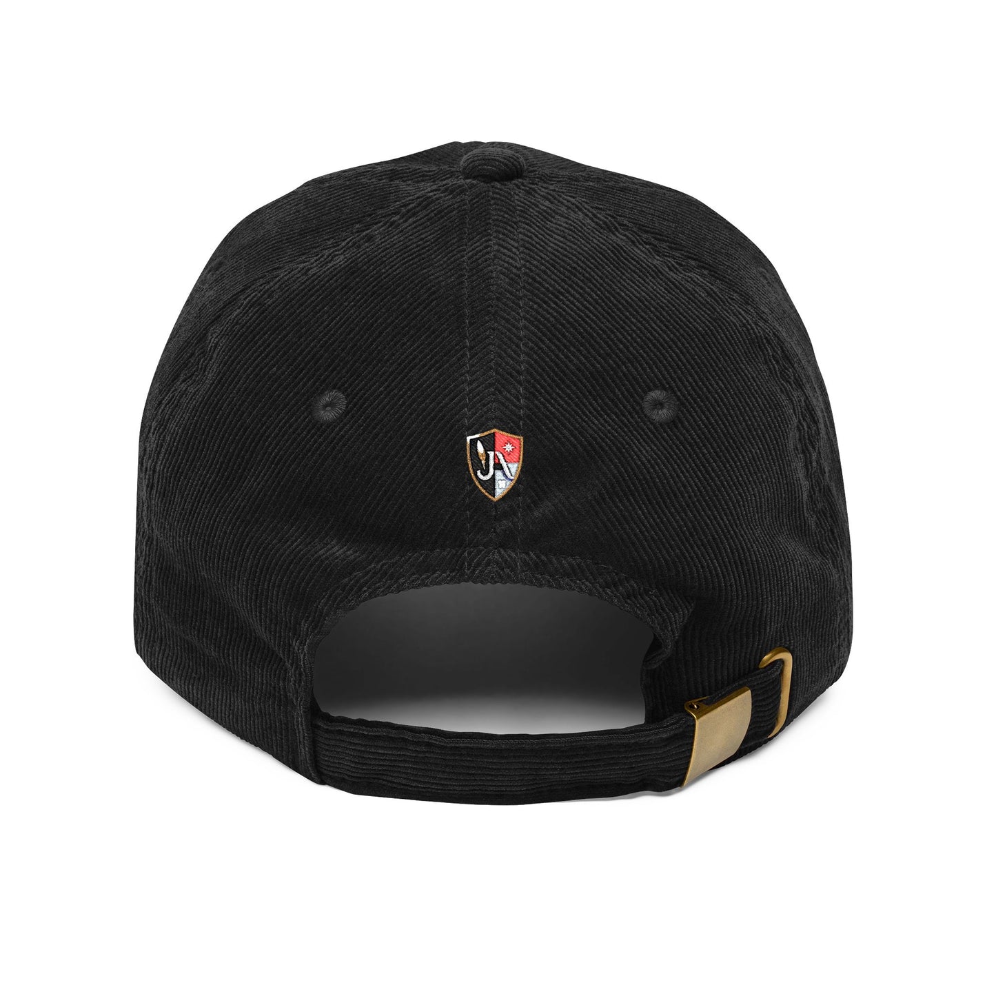 Peace, Love & Prosperity Embroidered Corduroy Cap