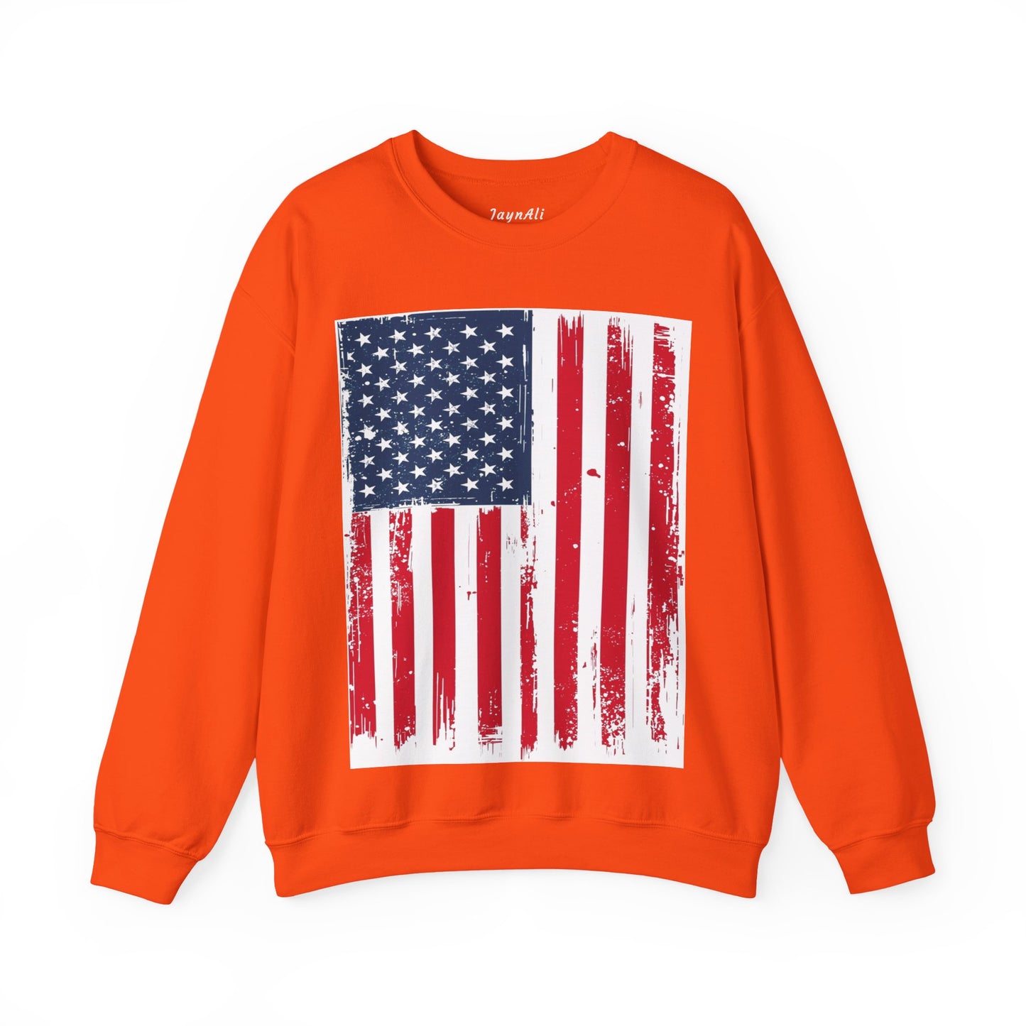 USA Flag Unisex Heavy Blend™ Crewneck Sweatshirt