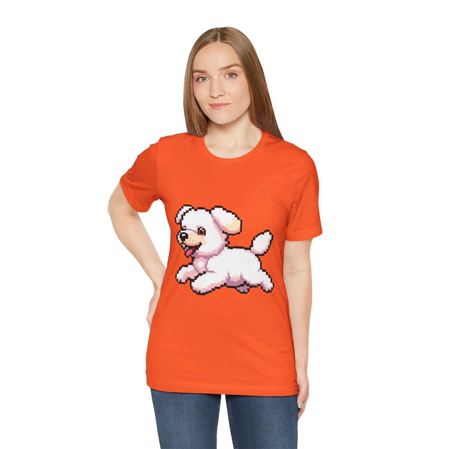 Cute Puppy Graphic Tee, Dog Lover T-Shirt, Gift for Pet Owners, Casual Everyday Wear, Perfect for Birthdays and Animal Lovers