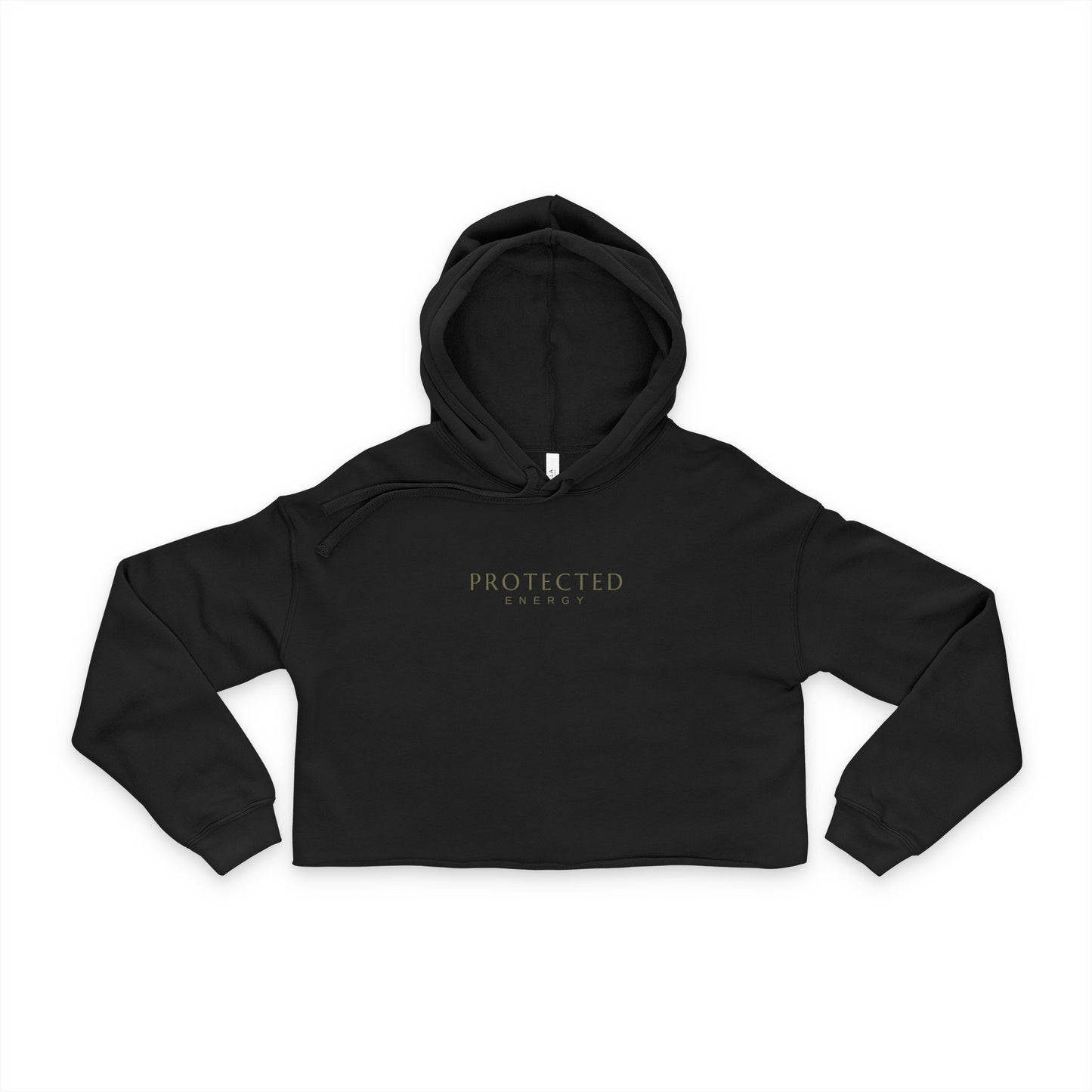 Cropped Hoodie — "Protected Energy"