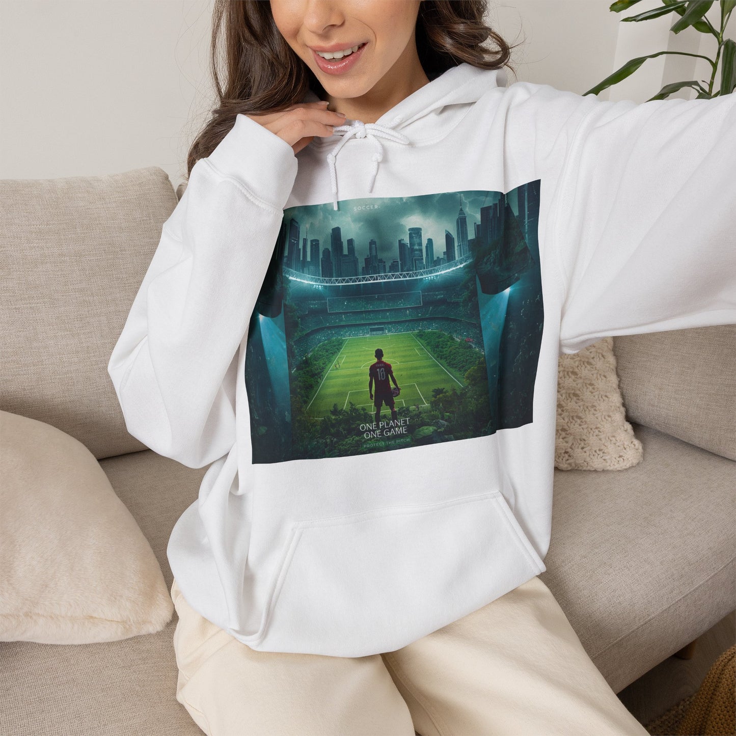 One Planet, One Game Hoodie | Global Soccer Unity Hoodie
