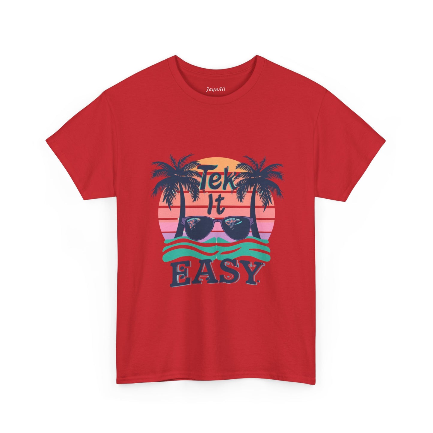 Tek It Easy T-Shirt — Funny Relaxed Vibe Tee