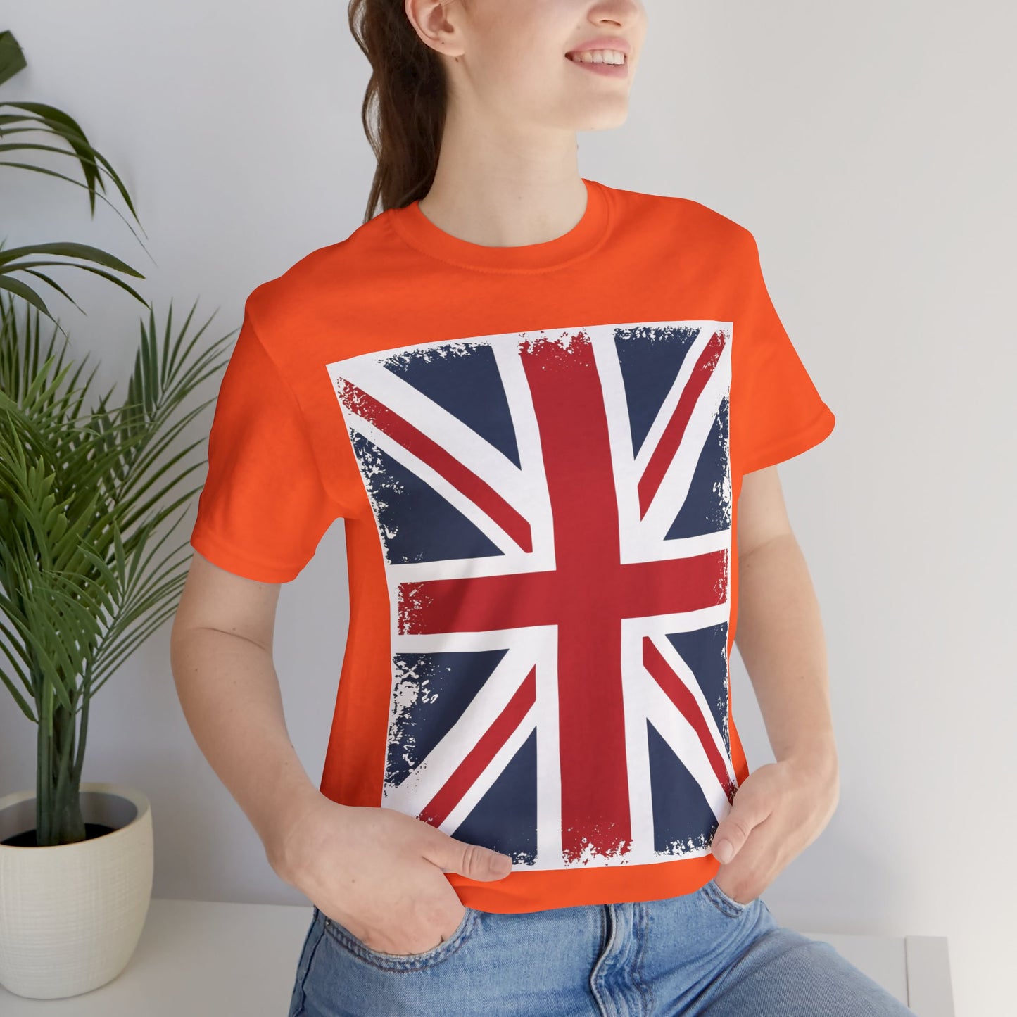 UK Flag Unisex Jersey Short Sleeve Tee