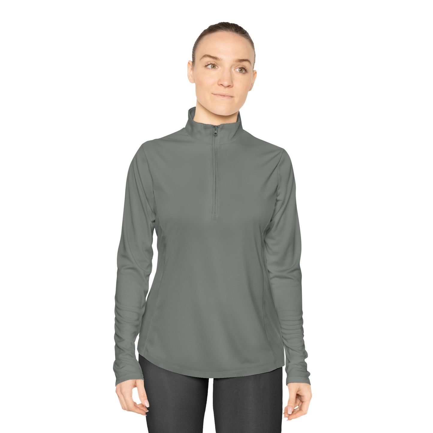 Ladies Quarter-Zip Pullover — "Choose Calm" Relaxed Pullover
